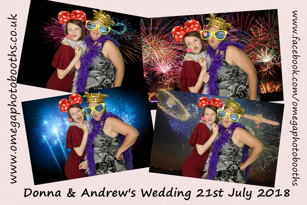 Donna & Andrew's Wedding | View more photos from the event at gallery.omegaphotobooths.co.uk/u/Omega-Photobooths/Donna-Andrews-Wedding